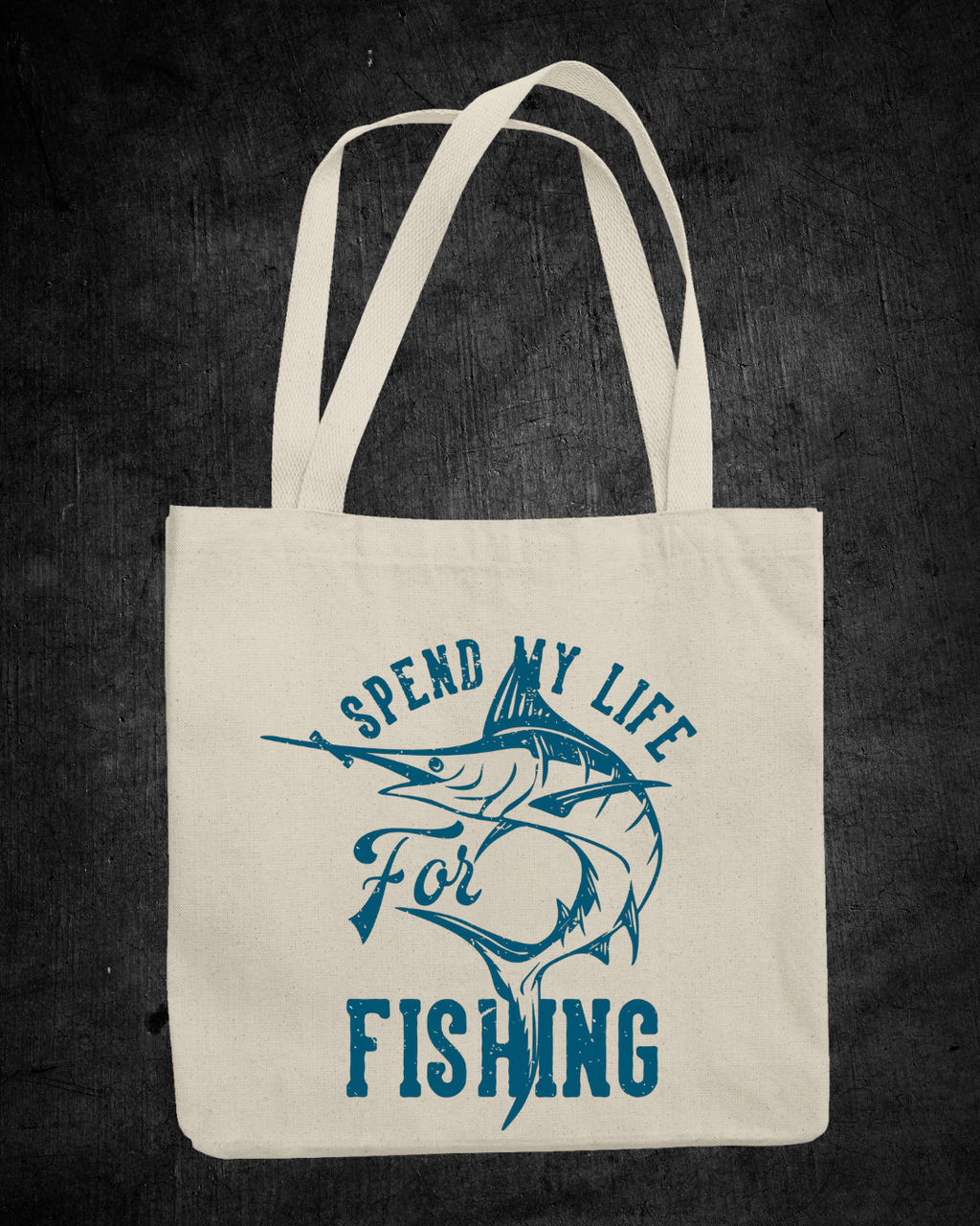 Fishing Crewneck Sweatshirt, "Spend My Life Fishing" Graphic Pullover, Funny Angler Shirt, Outdoor Adventure Apparel, Fisherman Gift Tee