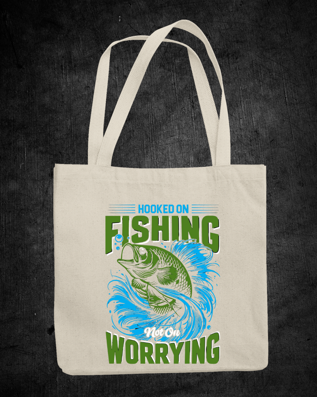 Fishing Not Worrying Crewneck Sweatshirt, Funny Angler Shirt, Relaxing Hobby Pullover, Outdoor Adventure Gift, Fisherman Graphic Tee