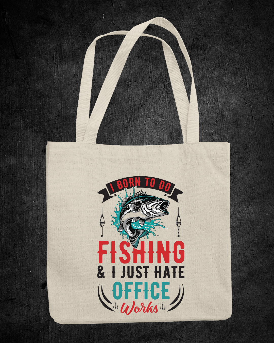 Fishing I Just Hate Office Vibes Sweatshirt, Funny Angler Crewneck, Outdoor Adventure Pullover, Relaxing Hobby Shirt, Fisherman Gift Tee