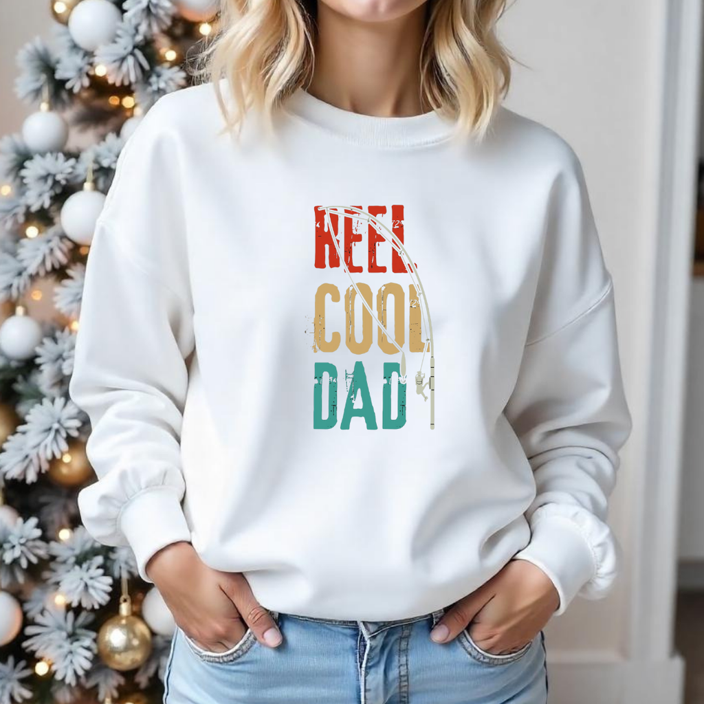Keep Cool Dad Sweatshirt, Vintage Retro Father’s Day Crewneck, Funny Dad Gift, Father’s Day Pullover, Casual Dad Apparel, Cool Dad Shirt