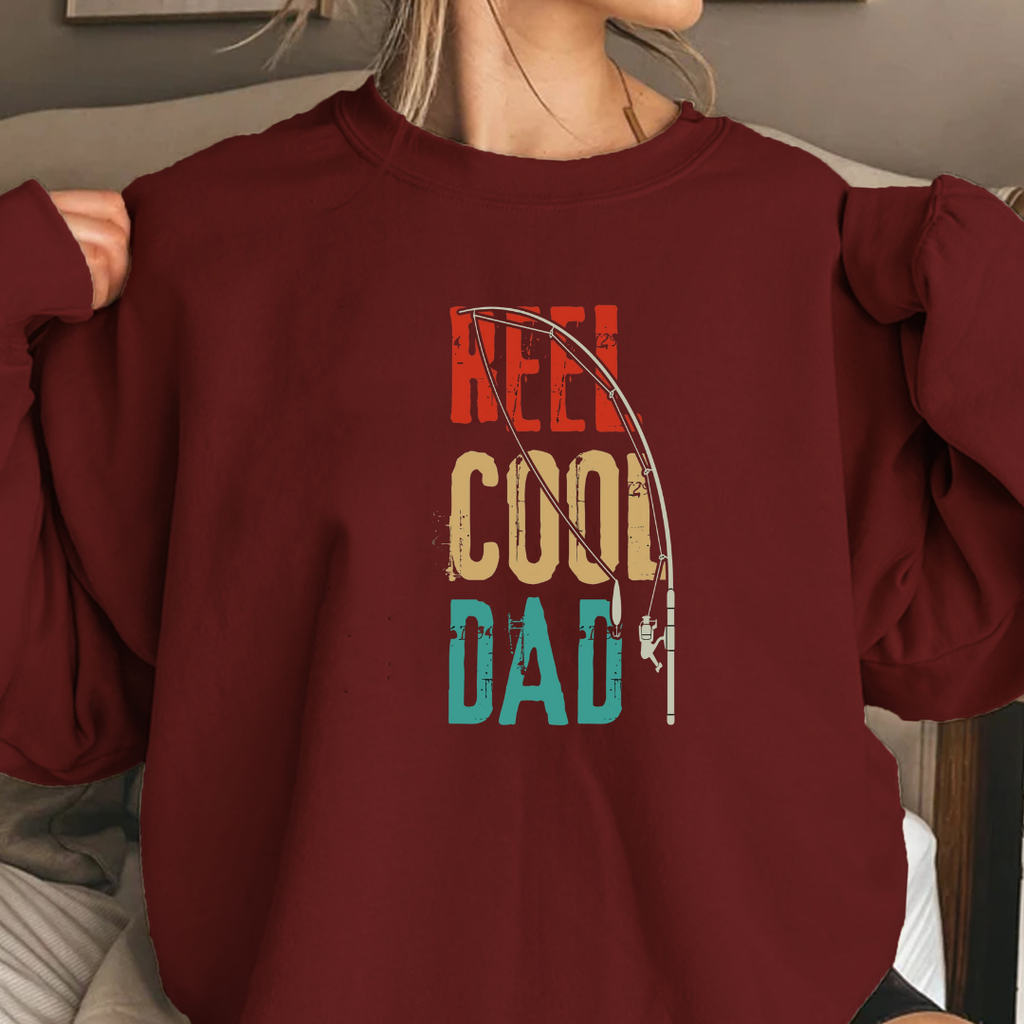 Keep Cool Dad Sweatshirt, Vintage Retro Father’s Day Crewneck, Funny Dad Gift, Father’s Day Pullover, Casual Dad Apparel, Cool Dad Shirt