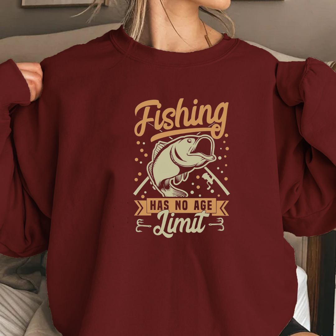 Fishing With My Family Crewneck Sweatshirt, Retro Fishing Graphic, Angler Pullover, Outdoor Adventure Shirt, Fisherman Gift, Cozy Hobby Tee