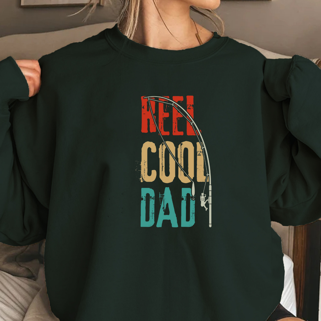 Keep Cool Dad Sweatshirt, Vintage Retro Father’s Day Crewneck, Funny Dad Gift, Father’s Day Pullover, Casual Dad Apparel, Cool Dad Shirt