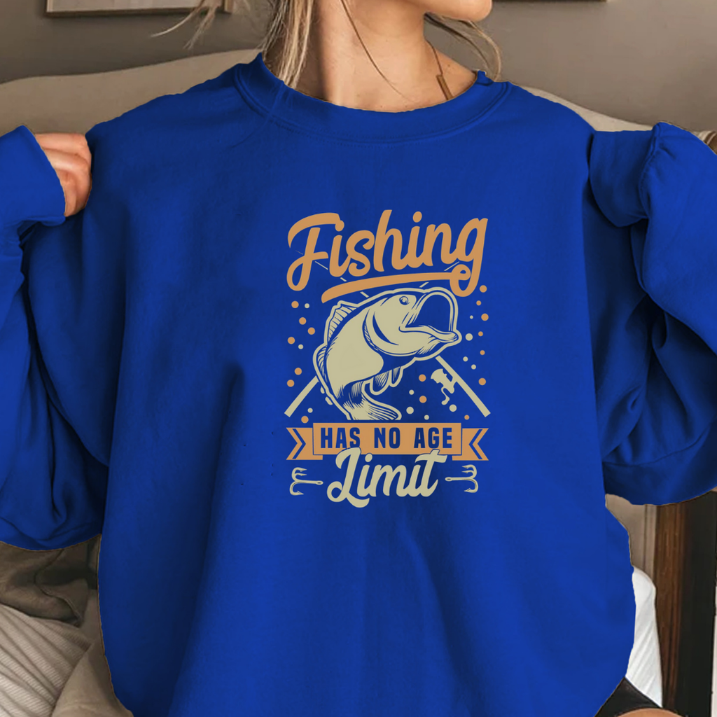 Fishing With My Family Crewneck Sweatshirt, Retro Fishing Graphic, Angler Pullover, Outdoor Adventure Shirt, Fisherman Gift, Cozy Hobby Tee