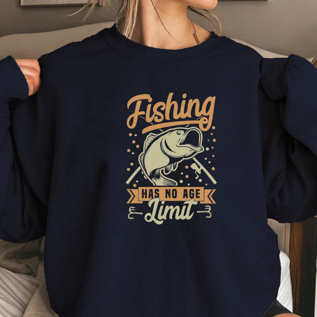 Fishing With My Family Crewneck Sweatshirt, Retro Fishing Graphic, Angler Pullover, Outdoor Adventure Shirt, Fisherman Gift, Cozy Hobby Tee