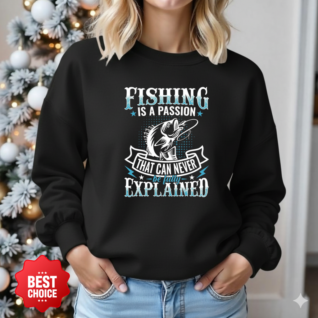 Crewneck Sweatshirt, Minimal Blue Psalm Typography "Be Still & Know", Inspirational Graphic Pullover, Faith-Based Apparel, Cozy Unisex Tee