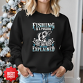 Crewneck Sweatshirt, Minimal Blue Psalm Typography "Be Still & Know", Inspirational Graphic Pullover, Faith-Based Apparel, Cozy Unisex Tee