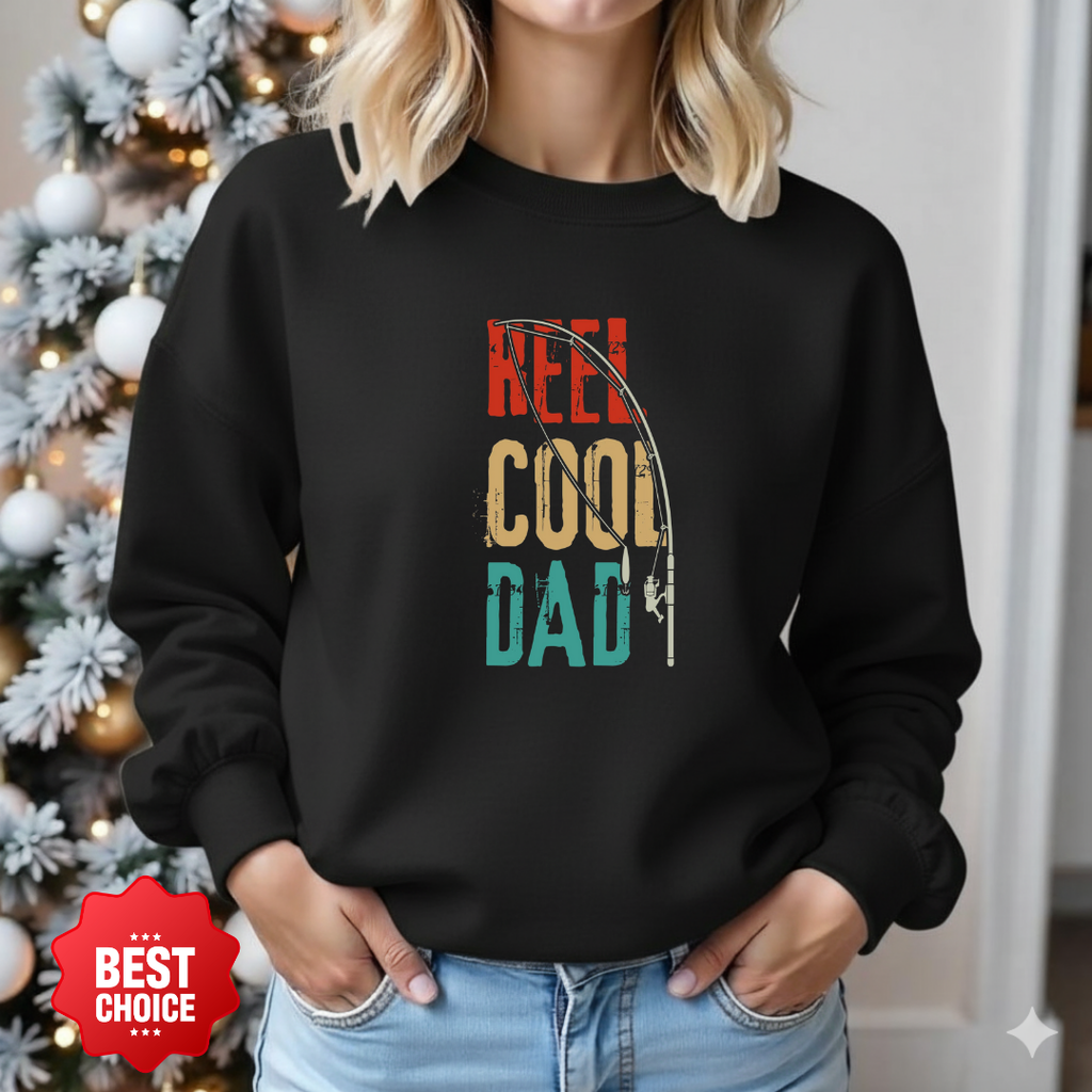Keep Cool Dad Sweatshirt, Vintage Retro Father’s Day Crewneck, Funny Dad Gift, Father’s Day Pullover, Casual Dad Apparel, Cool Dad Shirt
