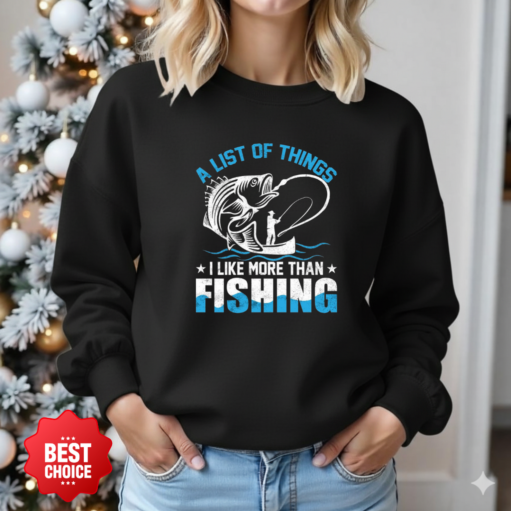 Crewneck Sweatshirt, "A List of Things I’m Failing" Blue Graphic, Funny Graphic Pullover, Casual Unisex Shirt, Cozy Everyday Sweatshirt Tee