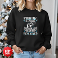 Crewneck Sweatshirt, “I Survived the Baby’s Late-night” Soft Graphic Pullover, Funny Parent Shirt, Cozy Family Gift, Casual Unisex Sweatshirt