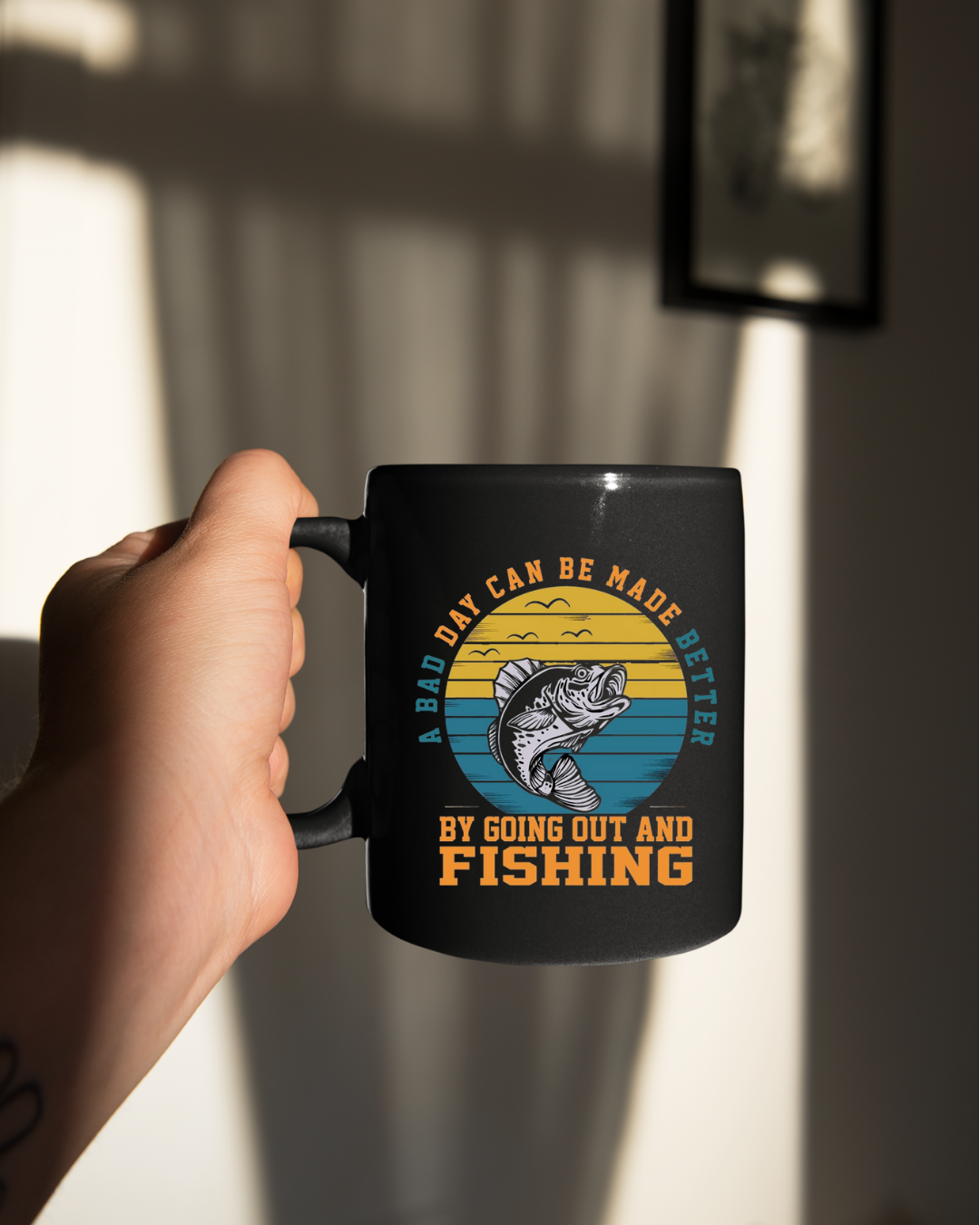 Fishing Crewneck Sweatshirt, "If I Had More Time I’d Be Fishing" Retro Fish Graphic, Funny Angler Pullover, Outdoor Adventure Shirt, Fisherman Gift Tee