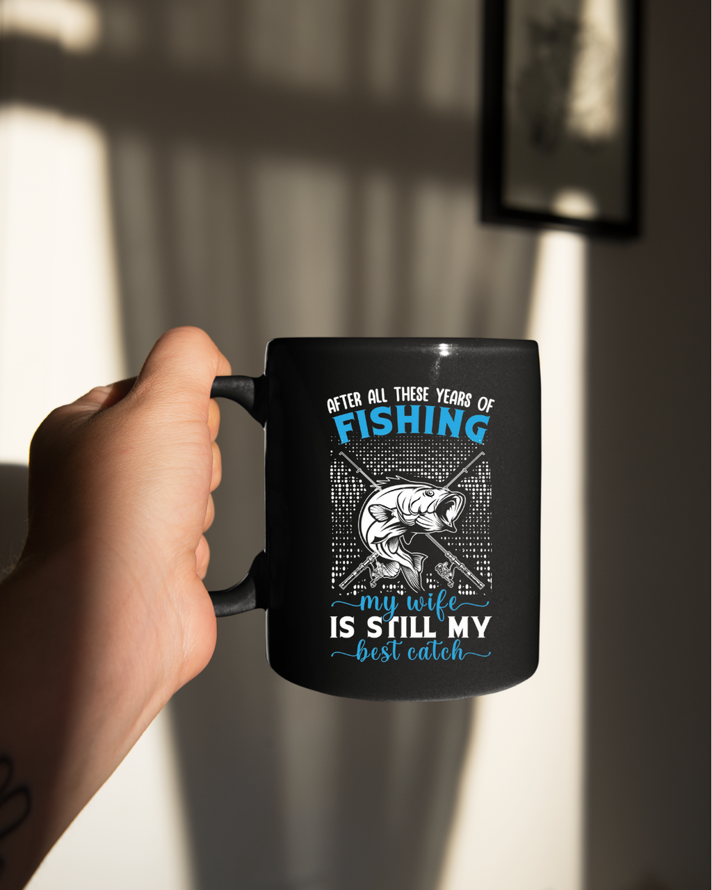 Fishing Crewneck Sweatshirt, "Fishing Is My Only Bad Habit" Graphic, Funny Angler Pullover, Outdoor Adventure Shirt, Fisherman Gift Tee