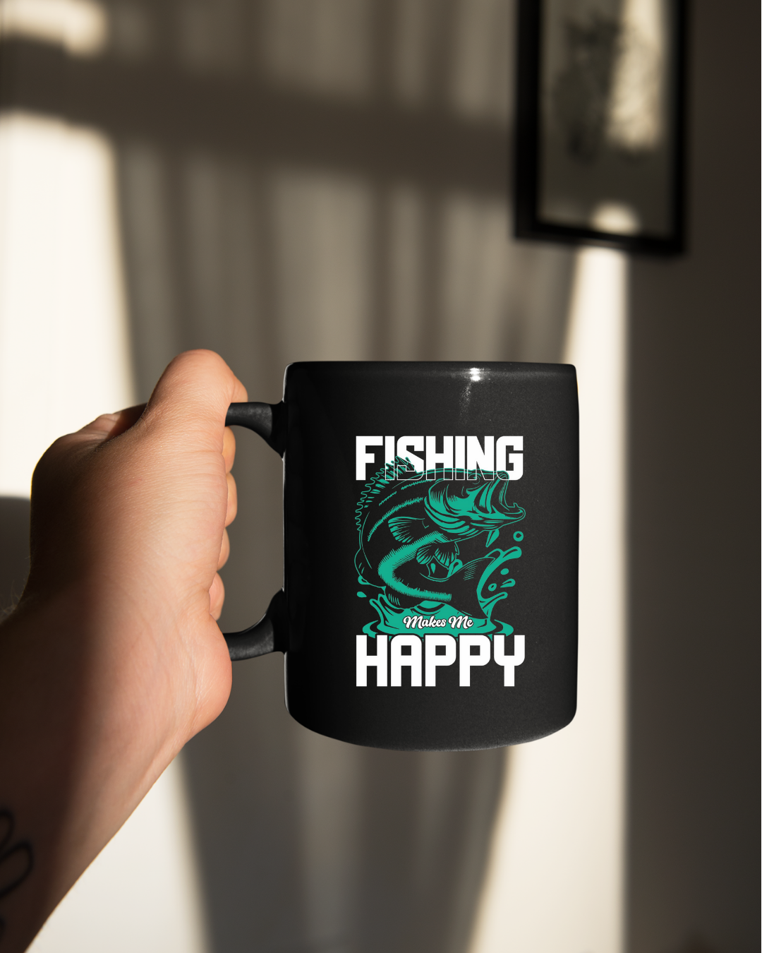 Fishing Bass Crewneck Sweatshirt, Retro Angler Graphic, Vintage Fish Pullover, Outdoor Adventure Shirt, Fisherman Gift, Casual Angler Tee