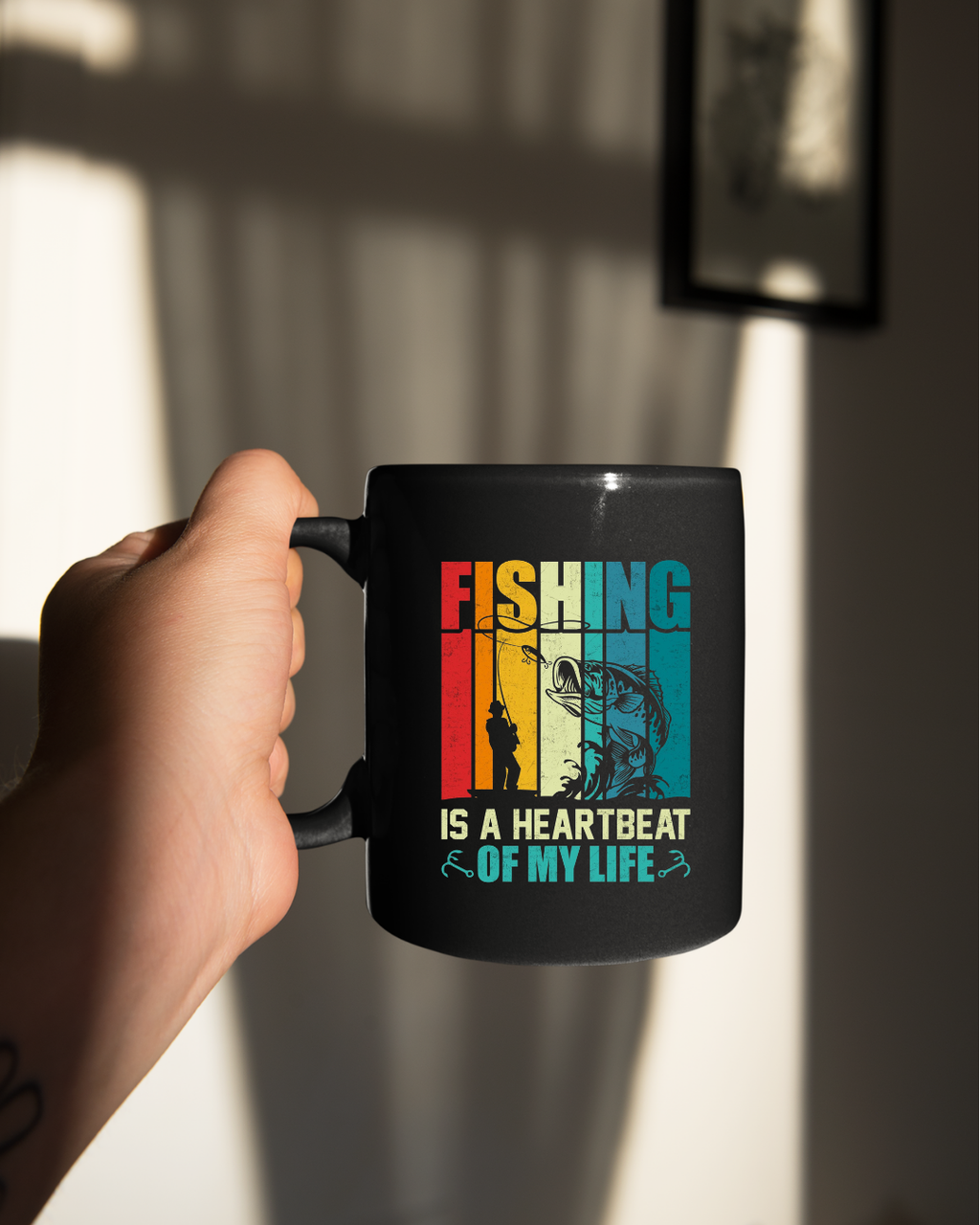 Fishing Is a Beautiful Part of My Life Crewneck Sweatshirt, Angler Graphic Pullover, Outdoor Adventure Shirt, Fisherman Gift, Cozy Tee