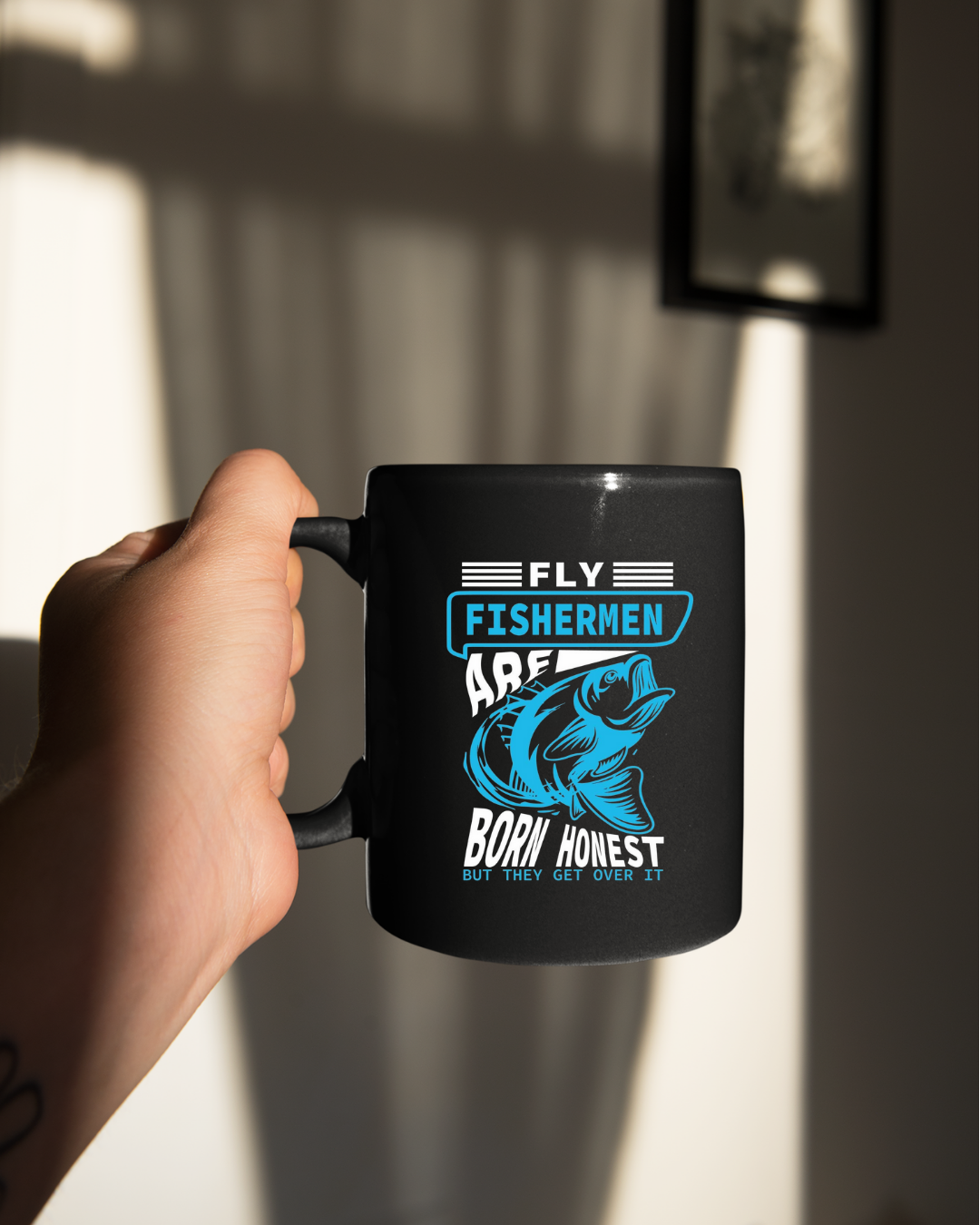 Fishermen Bass Crewneck Sweatshirt, Vintage Blue Fishing Graphic, Retro Angler Pullover, Outdoor Adventure Shirt, Fisherman Gift Tee