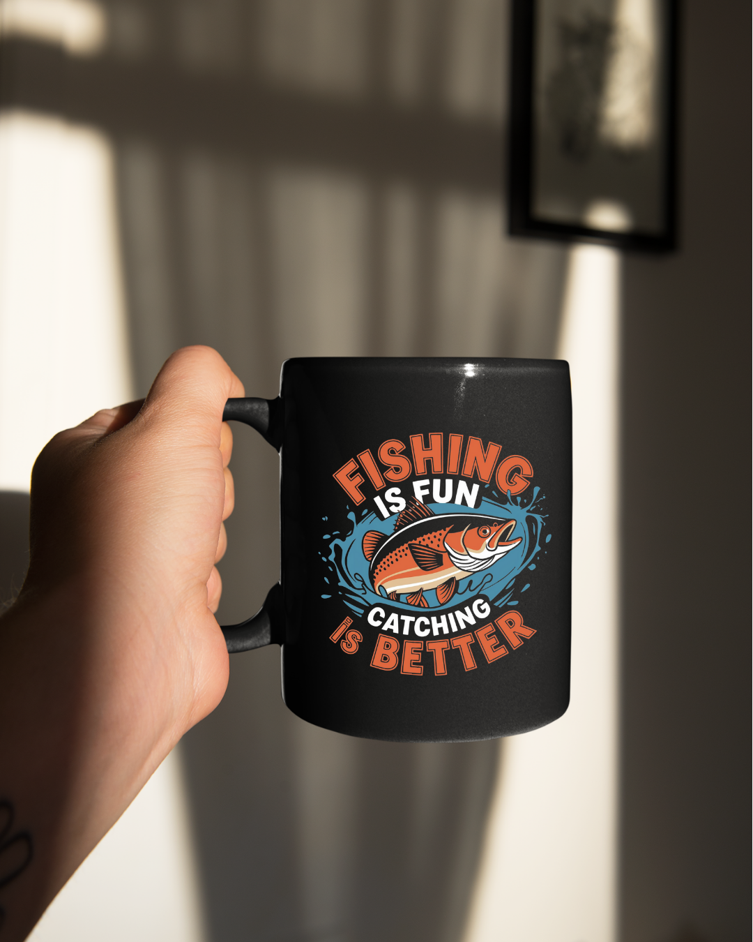Fishing Is Better Crewneck Sweatshirt, Funny Angler Shirt, Outdoor Adventure Pullover, Fisherman Gift, Relaxing Hobby Graphic Tee