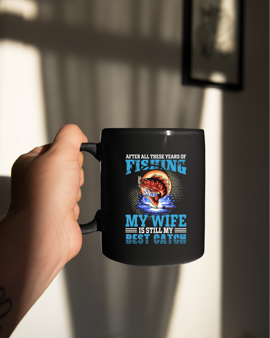 Fishing My Wife, Best Catch Sweatshirt, Funny Couples Fishing Shirt, Angler Gift, Outdoor Adventure Pullover, Fisherman Graphic Tee