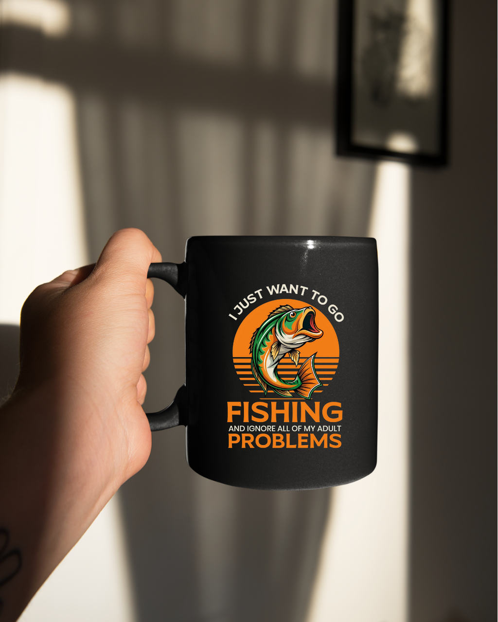 Fishing Problems Sweatshirt, Funny Angler Crewneck, Outdoor Adventure Pullover, Fisherman Gift, Relaxing Hobby Graphic Tee