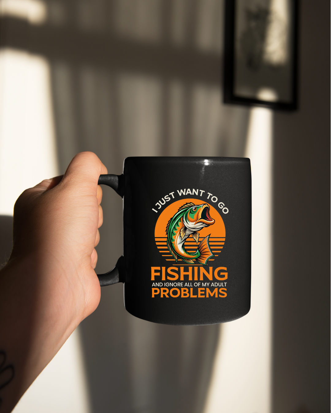 Fishing Problems Sweatshirt, Funny Angler Crewneck, Outdoor Adventure Pullover, Fisherman Gift, Relaxing Hobby Graphic Tee