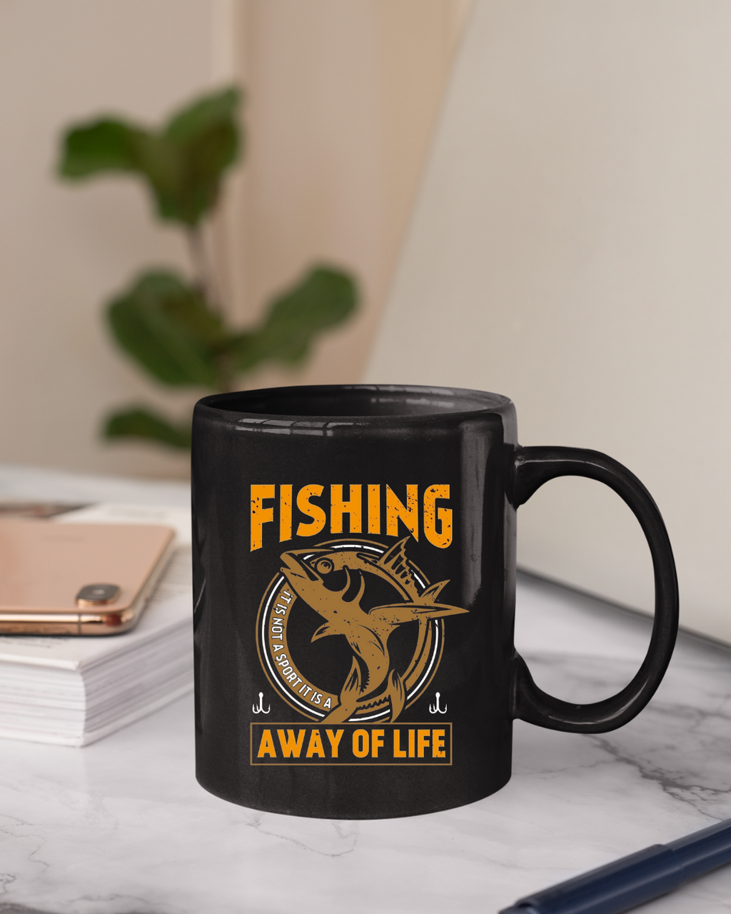 Fishing Crewneck Sweatshirt - "Fishing: A Way of Life" Graphic