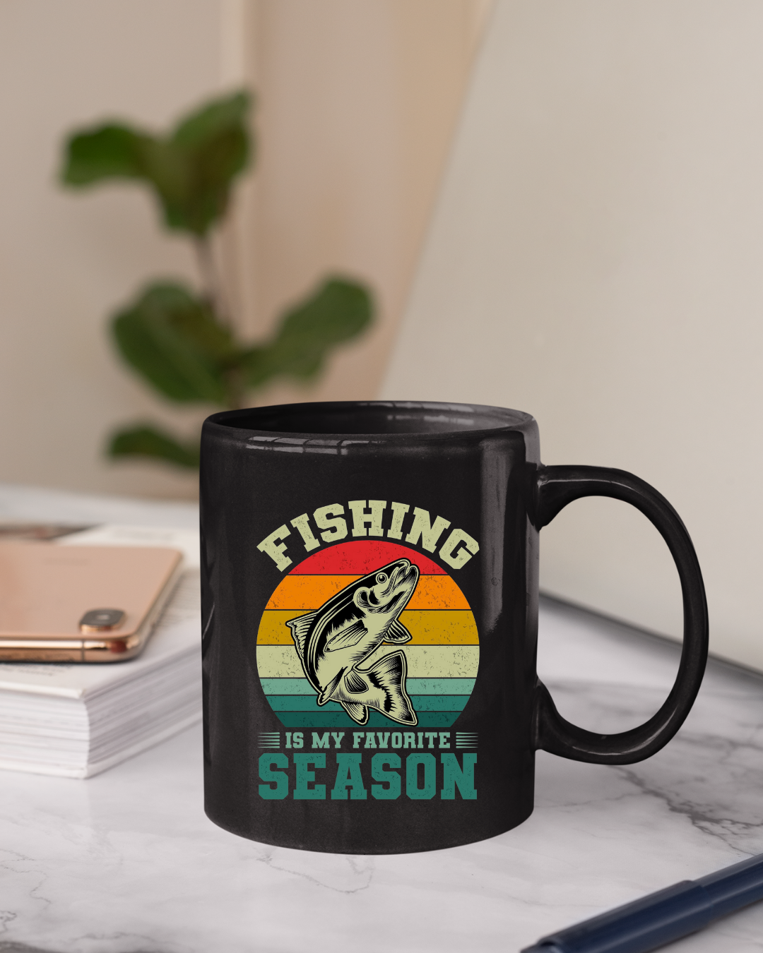 Fishing Is My Favorite Season Crewneck Sweatshirt, Funny Angler Pullover, Outdoor Adventure Shirt, Fisherman Gift, Relaxing Hobby Graphic Tee