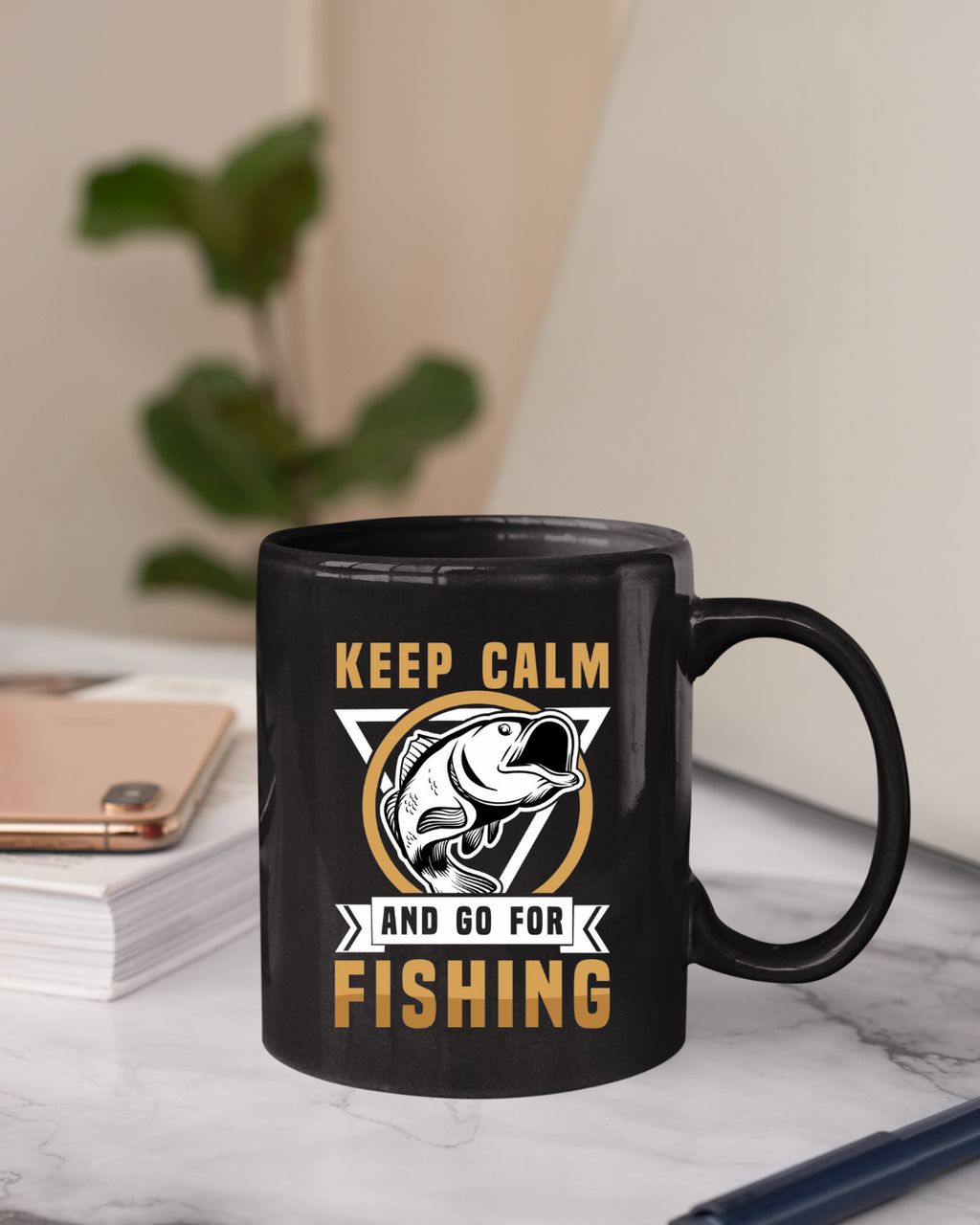 Keep Calm Fishing Crewneck Sweatshirt, Graphic Fishing Sweatshirt for Anglers, Retro Fish Pullover, Outdoor Adventure Shirt, Fisherman Gift Tee