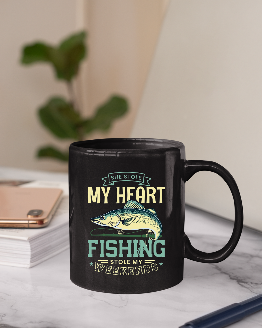 Fishing Crewneck Sweatshirt, My Happy Place Fishing Graphic, Angler Gift, Outdoor Adventure Pullover, Relaxing Hobby Shirt, Fisherman Tee