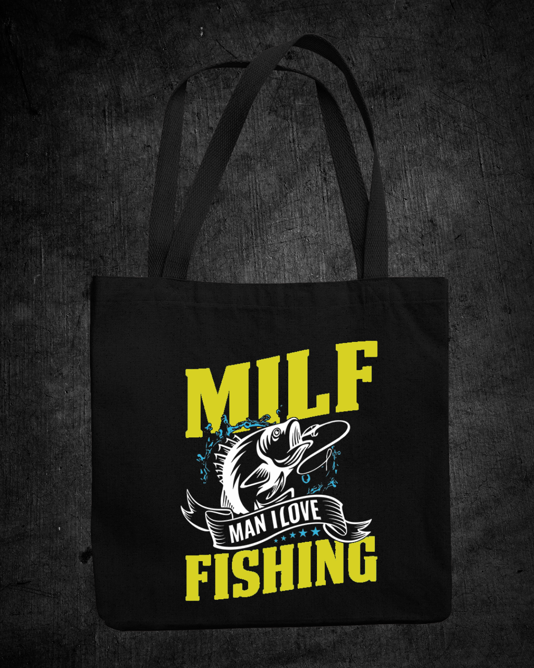 MILF "Man I Love Fishing" Sweatshirt, Funny Angler Shirt, Fishing Lover Gift, Outdoor Adventure Pullover, Cozy Graphic Crewneck Tee