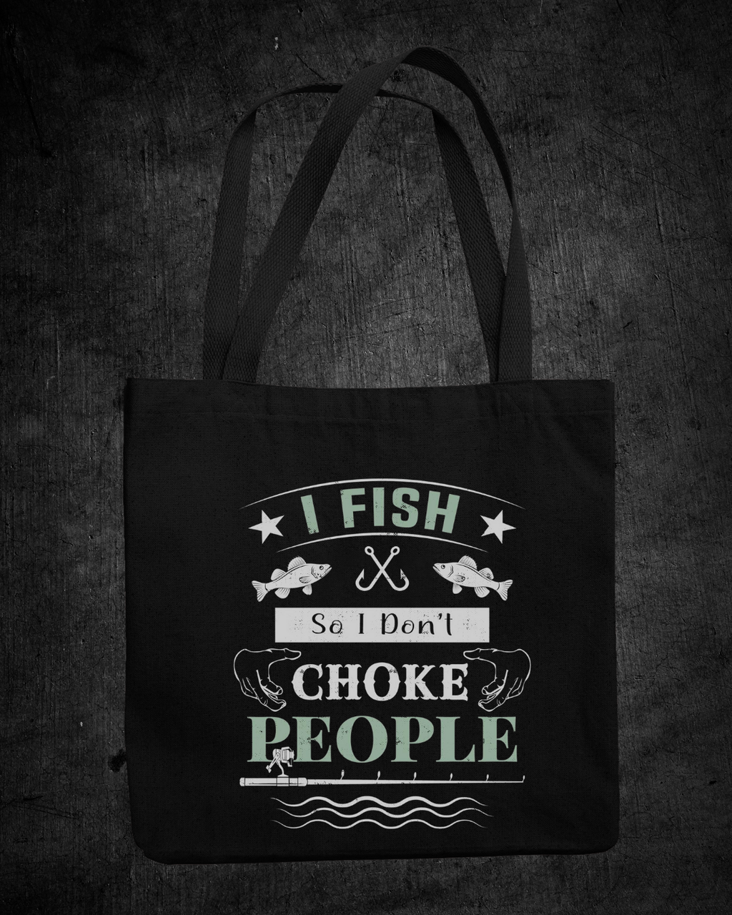Fishing Sweatshirt, "I Fish to Choke People" Funny Angler Crewneck, Humorous Fishing Pullover, Outdoor Adventure Shirt, Fisherman Gift Tee
