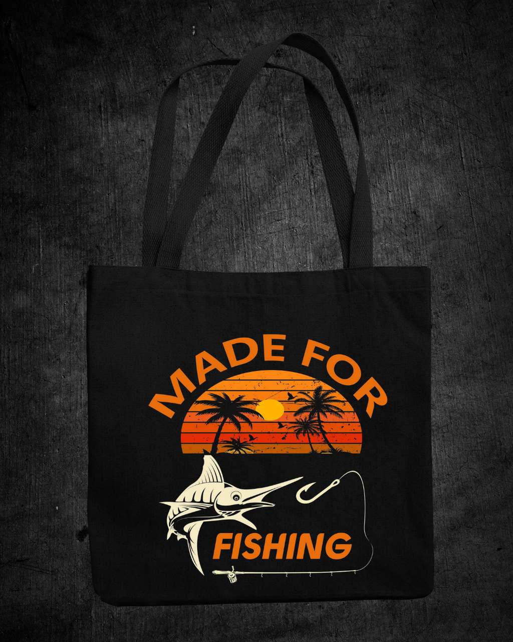 Made For Fishing Crewneck Sweatshirt, Retro Sunset Angler Pullover, Vintage Fishing Shirt, Outdoor Adventure Apparel, Fisherman Gift Tee