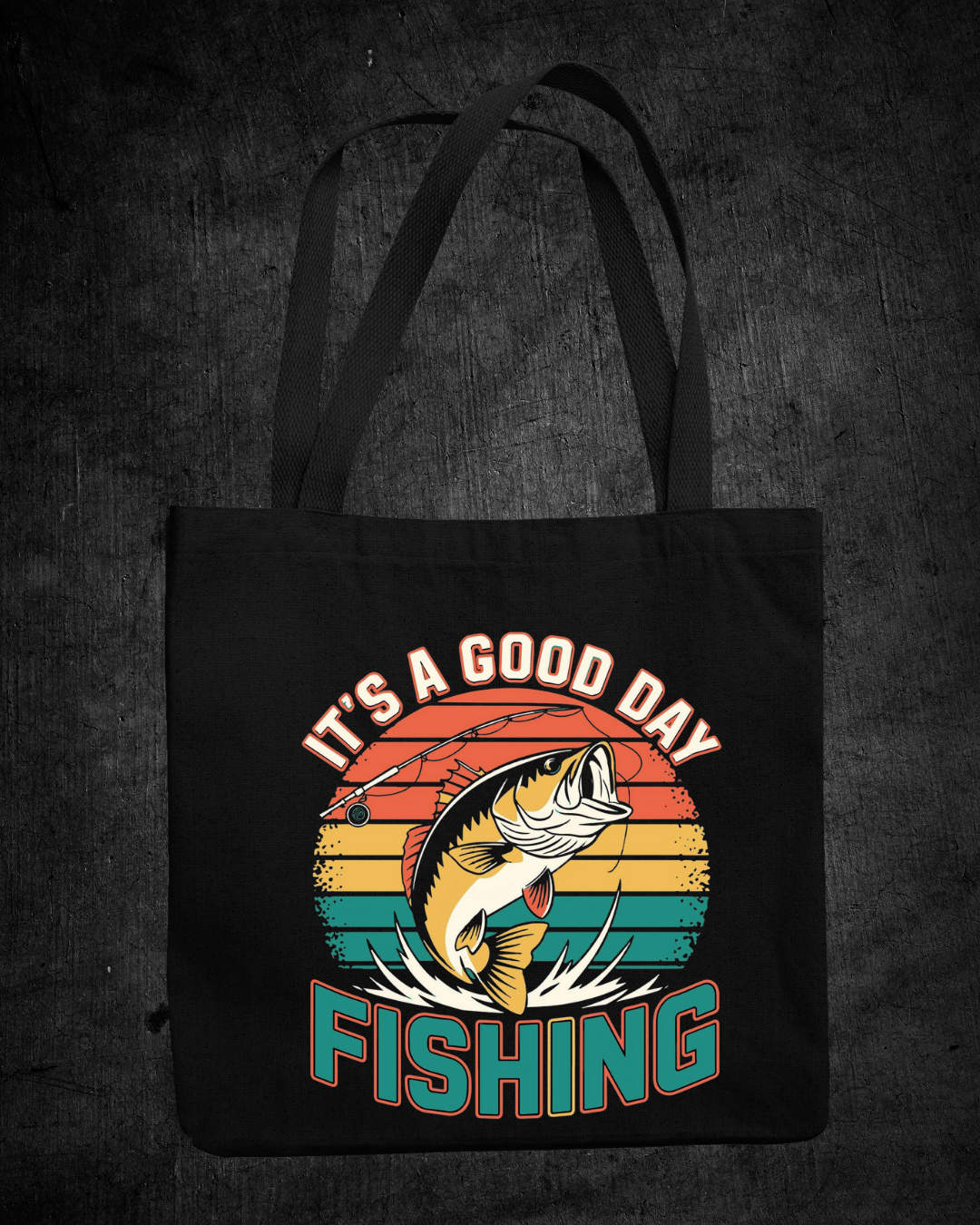 Fishing Crewneck Sweatshirt, "It's a Good Day" Retro Fish Design, Vintage Angler Pullover, Outdoor Adventure Shirt, Fisherman Gift Tee