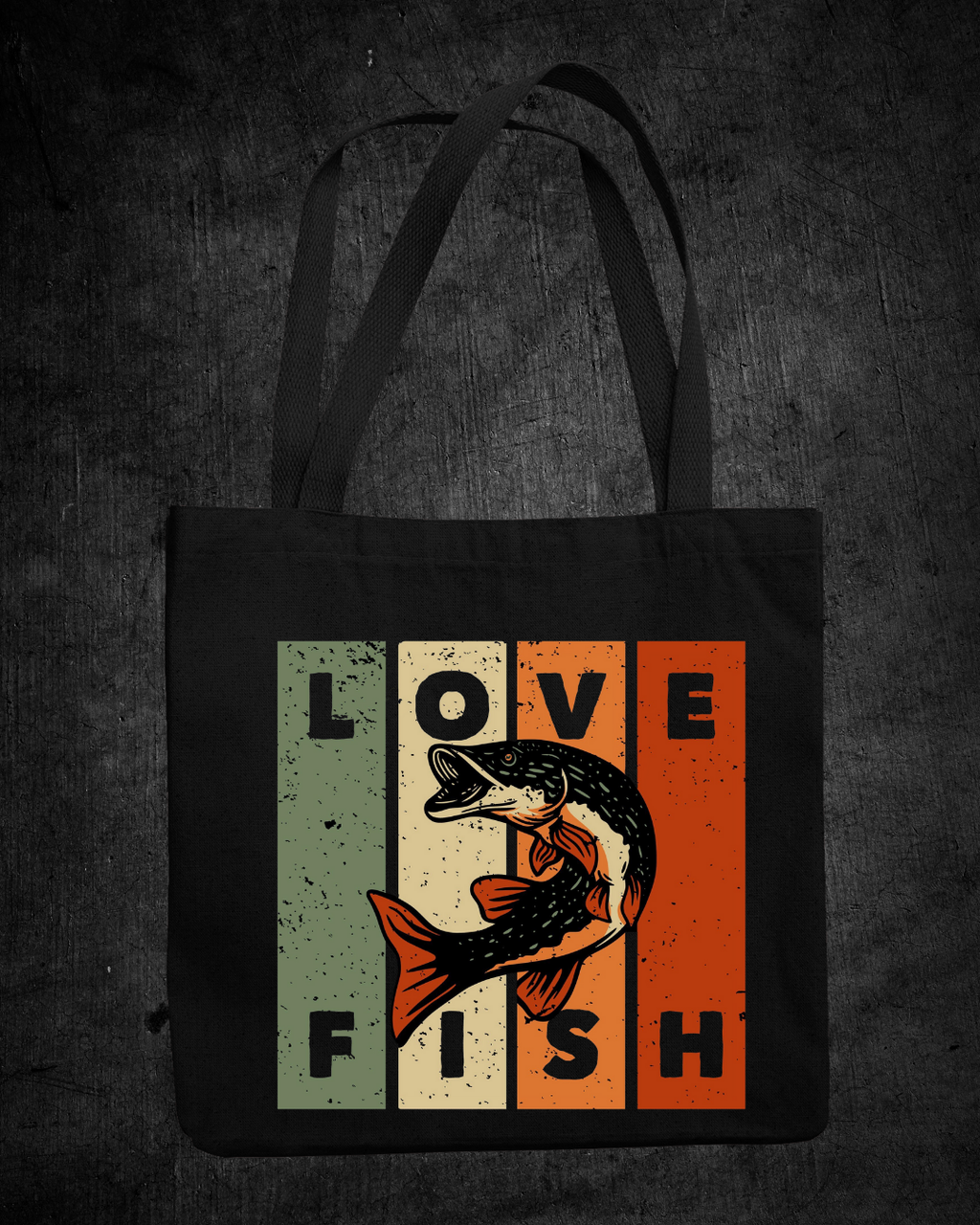 Love Fish Crewneck Sweatshirt, Retro Fishing Graphic Pullover for Anglers, Vintage Angler Shirt, Outdoor Adventure Top, Fisherman Gift Tee