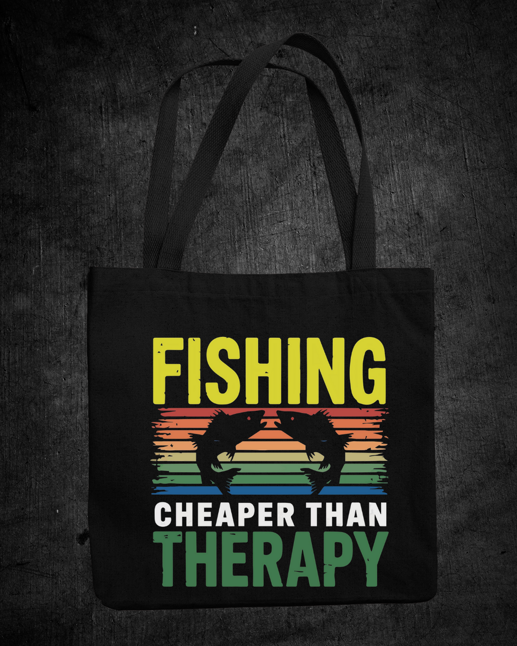 Fishing Therapy Crewneck Sweatshirt, Retro Lake Angler Graphic, Funny Angler Pullover, Outdoor Adventure Shirt, Fisherman Gift, Relaxing Hobby Tee