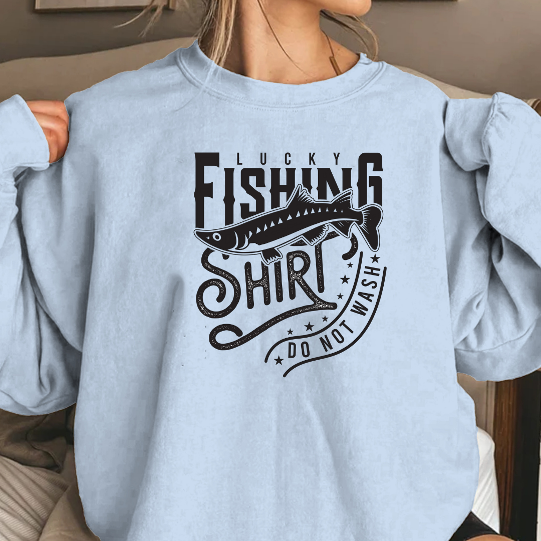 Fishing Shirt Crewneck Sweatshirt, Vintage Angler Graphic Pullover, Outdoor Adventure Apparel, Fisherman Gift, Cozy Fishing Hobby Tee