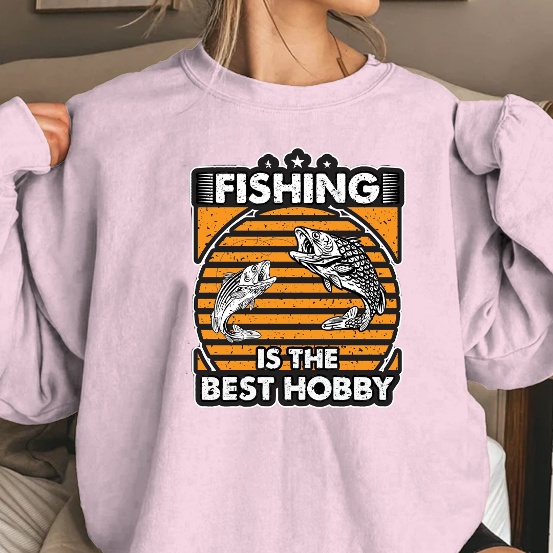 Fishing Sweatshirt, "I Fish to Choke People" Funny Angler Crewneck, Humorous Fishing Pullover, Outdoor Adventure Shirt, Fisherman Gift Tee