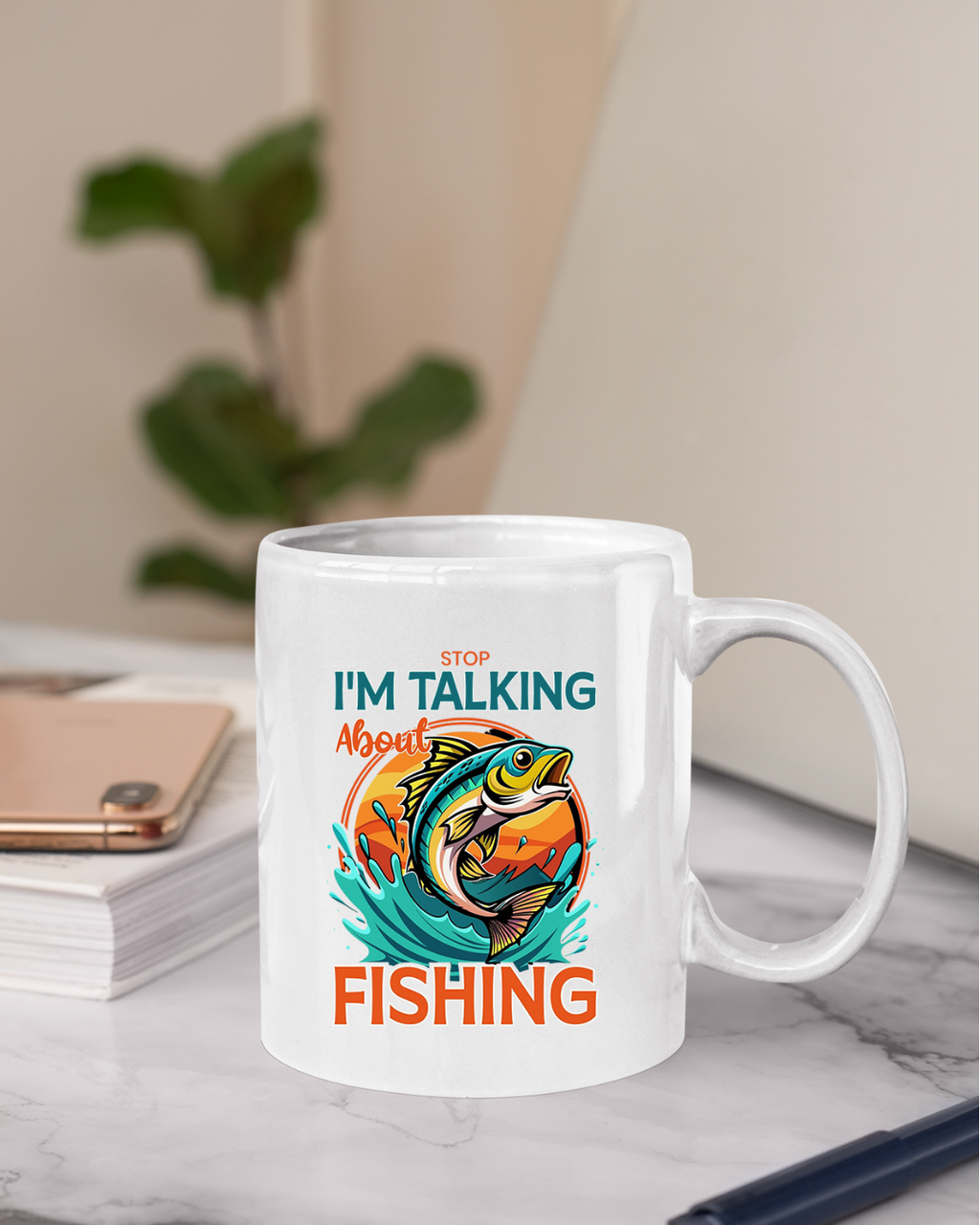 Fishing Sweatshirt, "I'm Talking About Fishing" Graphic Crewneck, Funny Angler Shirt, Outdoor Adventure Pullover, Fisherman Gift, Relaxing Hobby