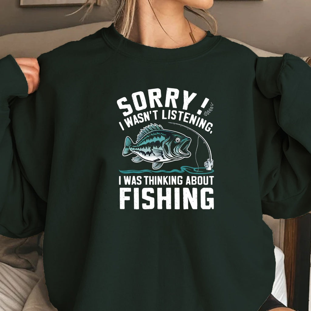 Fishing Skull Crewneck Sweatshirt, Vintage Angler Graphic Pullover, Fisherman Gift, Retro Outdoor Fishing Apparel, Skull Fishing Crewneck