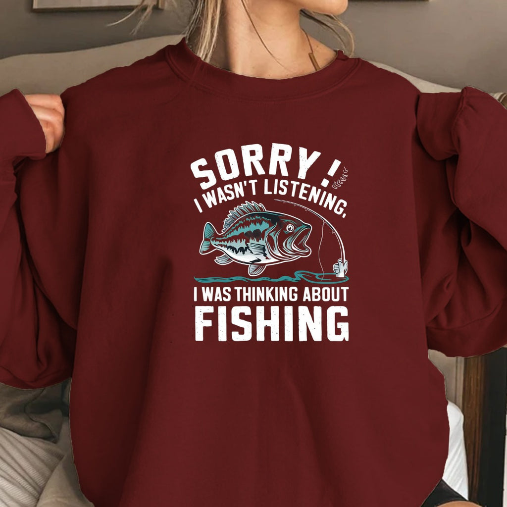 Fishing Skull Crewneck Sweatshirt, Vintage Angler Graphic Pullover, Fisherman Gift, Retro Outdoor Fishing Apparel, Skull Fishing Crewneck
