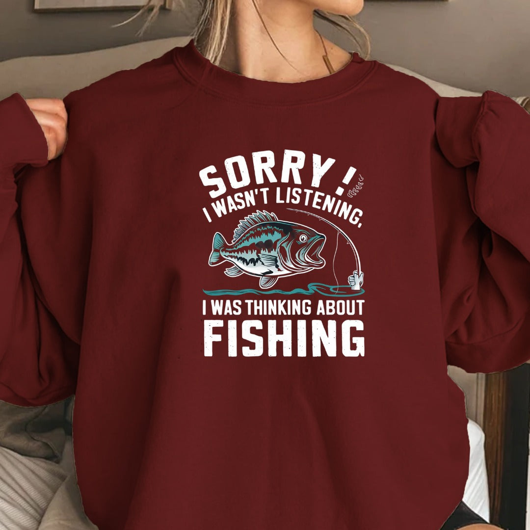 Fishing Skull Crewneck Sweatshirt, Vintage Angler Graphic Pullover, Fisherman Gift, Retro Outdoor Fishing Apparel, Skull Fishing Crewneck