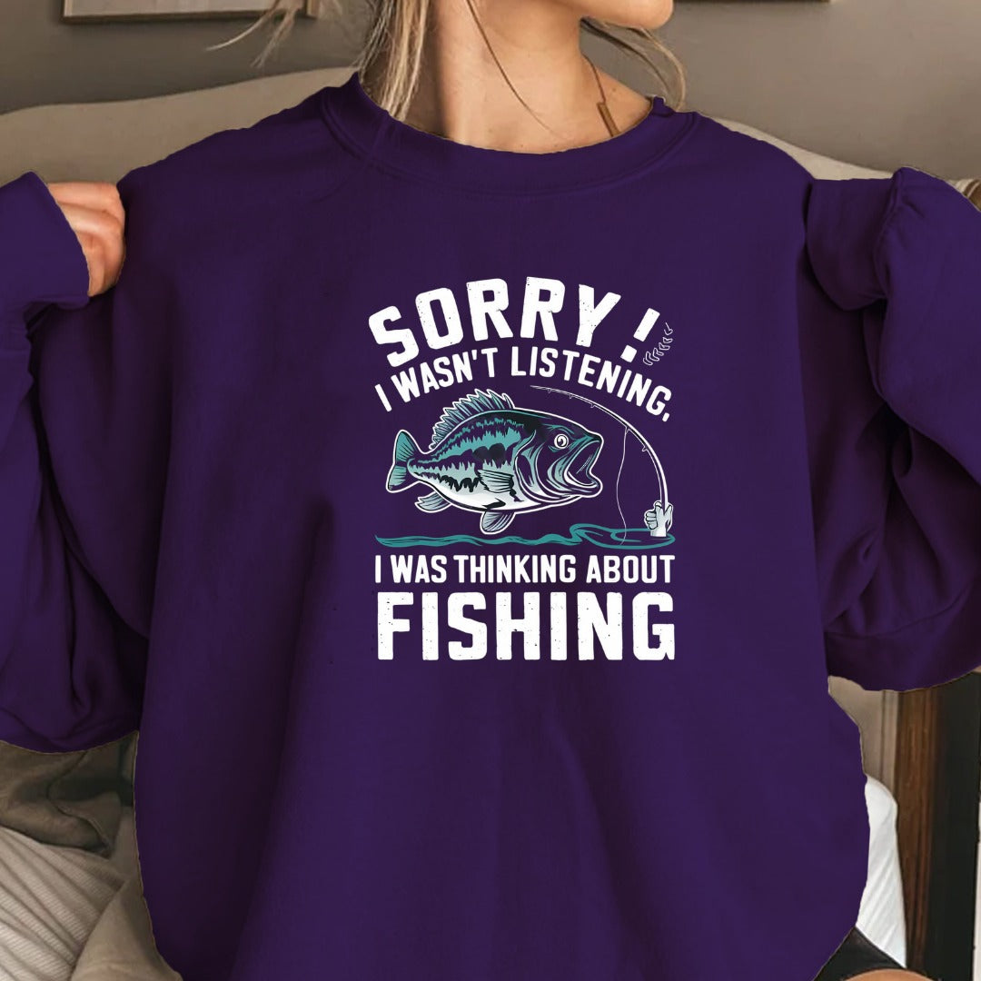 Fishing Skull Crewneck Sweatshirt, Vintage Angler Graphic Pullover, Fisherman Gift, Retro Outdoor Fishing Apparel, Skull Fishing Crewneck