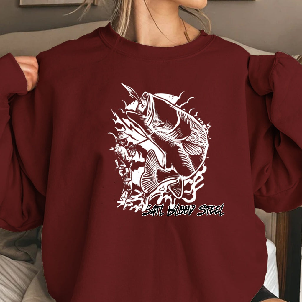Minimal Salt Beach Shell Crewneck Sweatshirt, Script Graphic Pullover, Coastal Lover Gift, Retro Ocean Beach Apparel, Casual Shell Crewneck