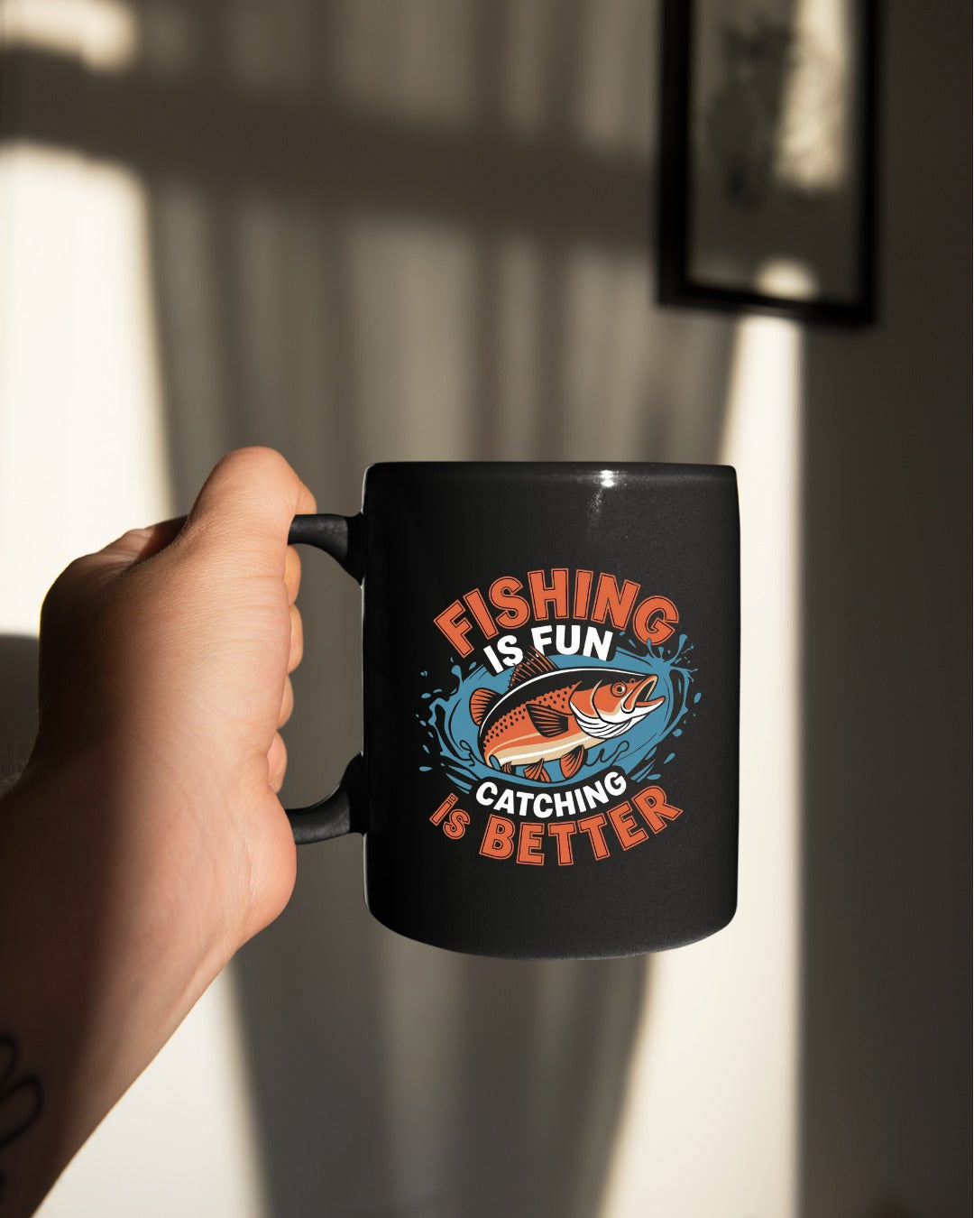 Fishing Is Better Crewneck Sweatshirt, Graphic Pullover, Fisherman Gift, Retro Angler Apparel, Outdoor Ocean Fishing Crewneck