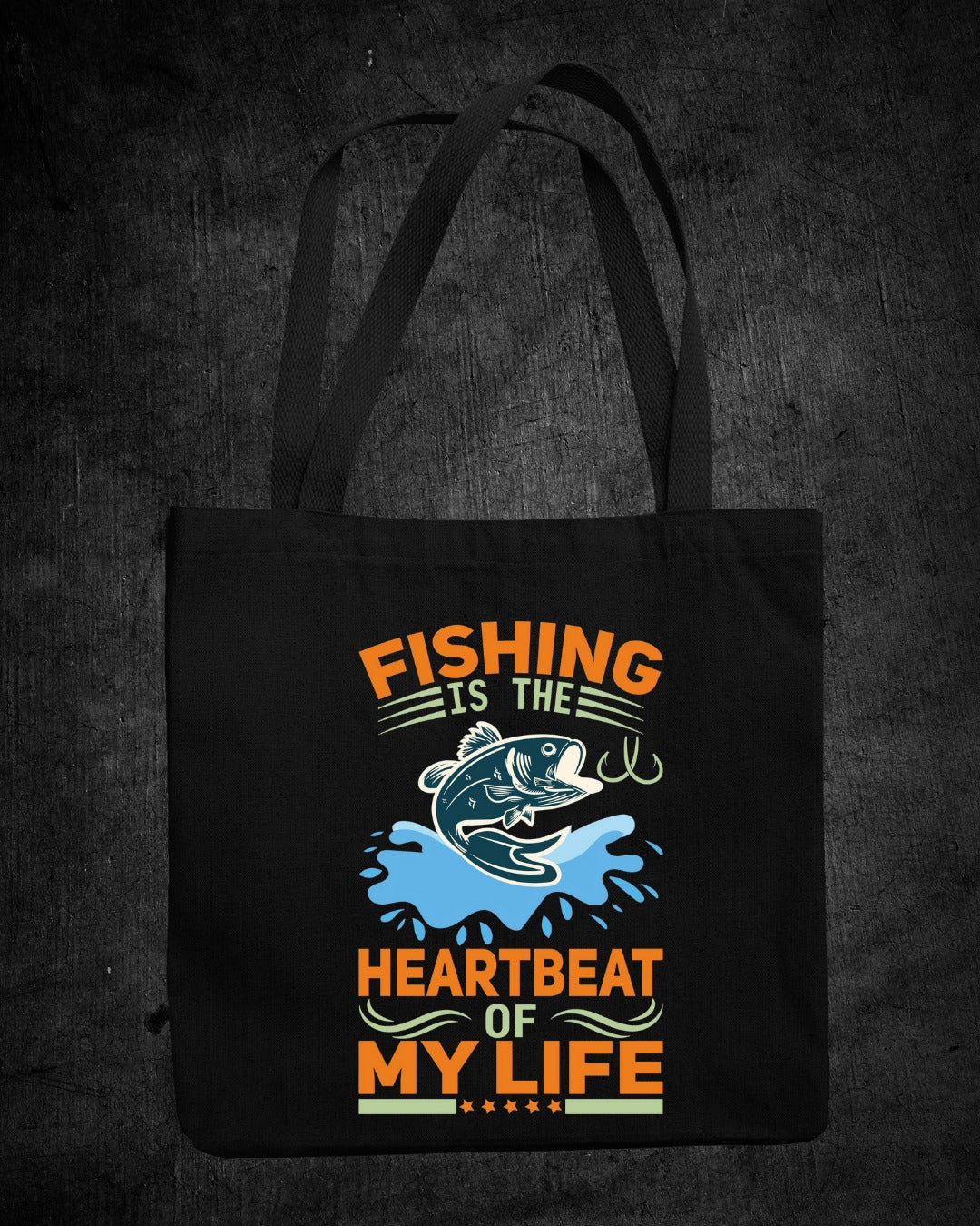 Fishing Is the Heartbeat of My Life Sweatshirt, Crewneck Pullover, Fisherman Gift, Retro Angler Apparel, Outdoor Ocean Fishing Crewneck