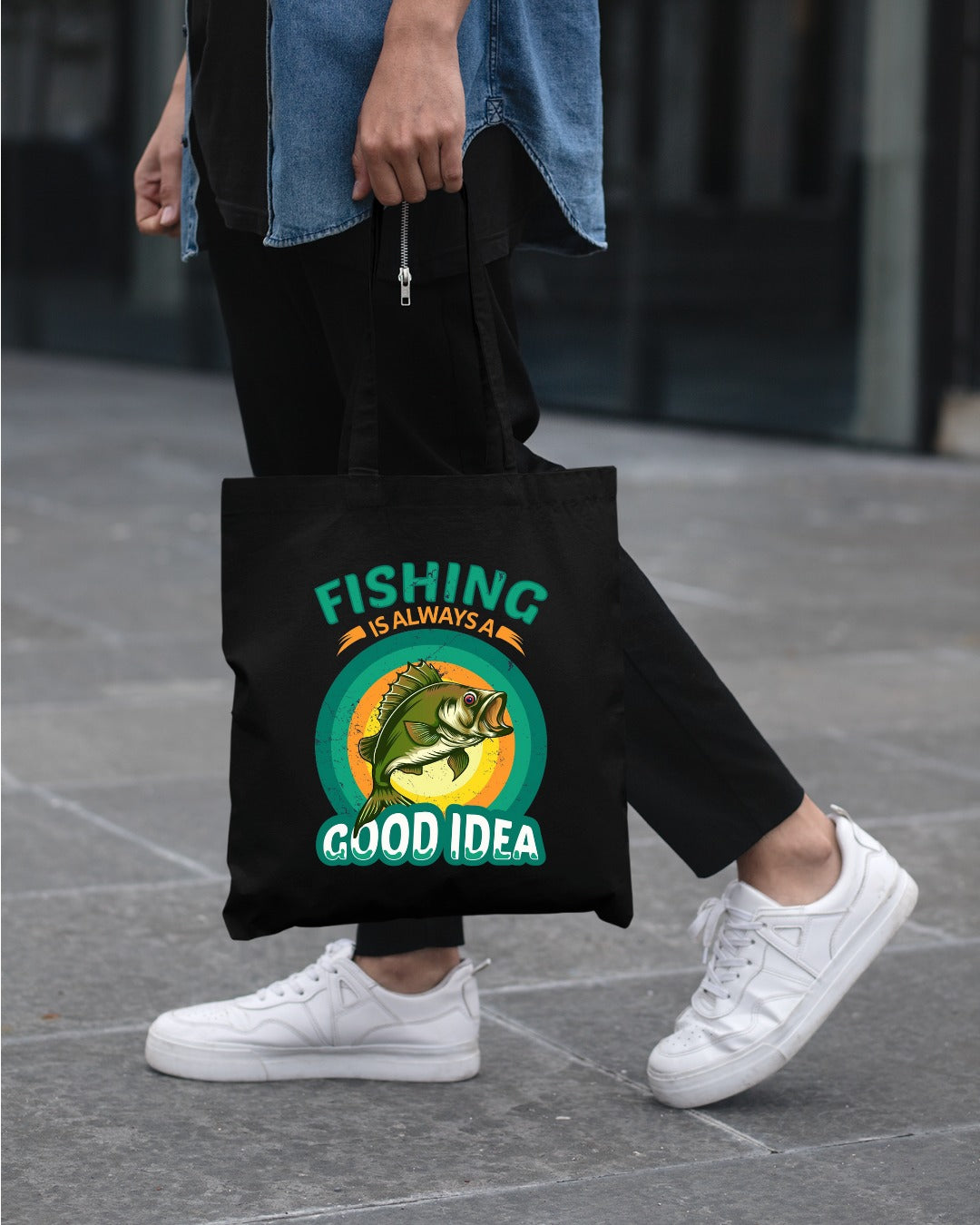 Fishing Is Always a Good Idea Sweatshirt, Retro Bass Fishing Crewneck, Fisherman Gift, Outdoor Angler Pullover, Retro Ocean Fishing Apparel