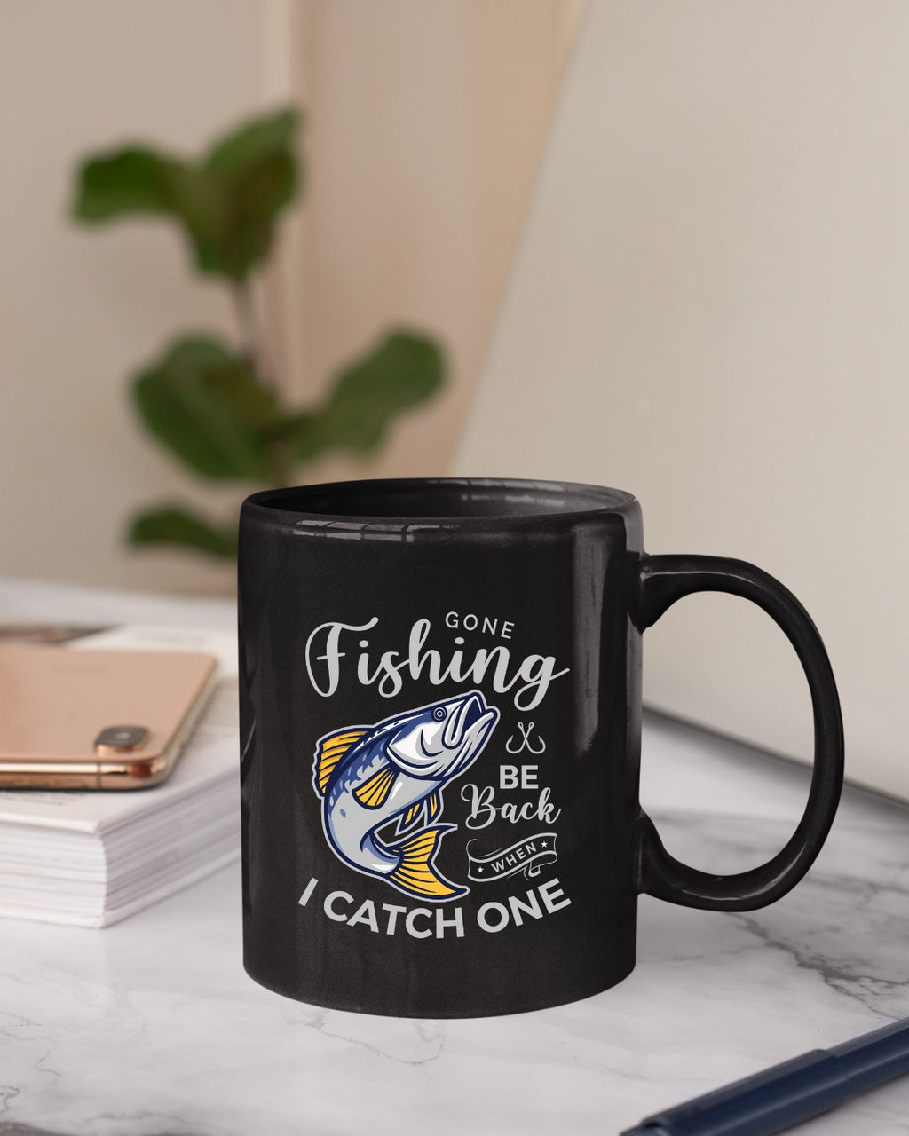 Gone Fishing Be Back If I Catch One Sweatshirt, Fishing Crewneck Pullover, Fisherman Gift, Retro Angler Apparel, Outdoor Bass Fishing Crewneck