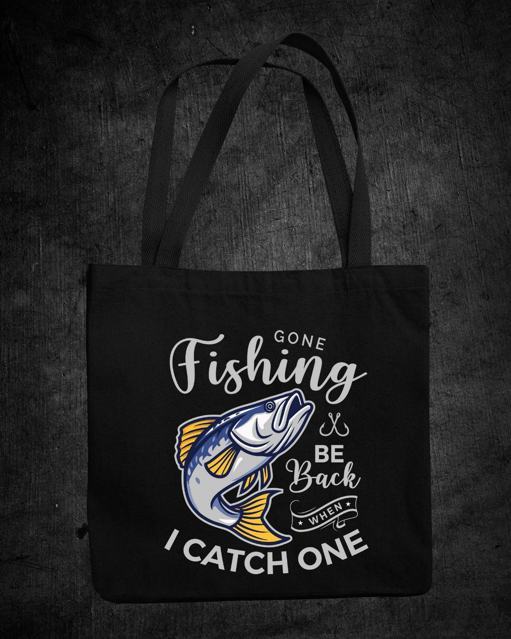 Gone Fishing Be Back If I Catch One Sweatshirt, Fishing Crewneck Pullover, Fisherman Gift, Retro Angler Apparel, Outdoor Bass Fishing Crewneck