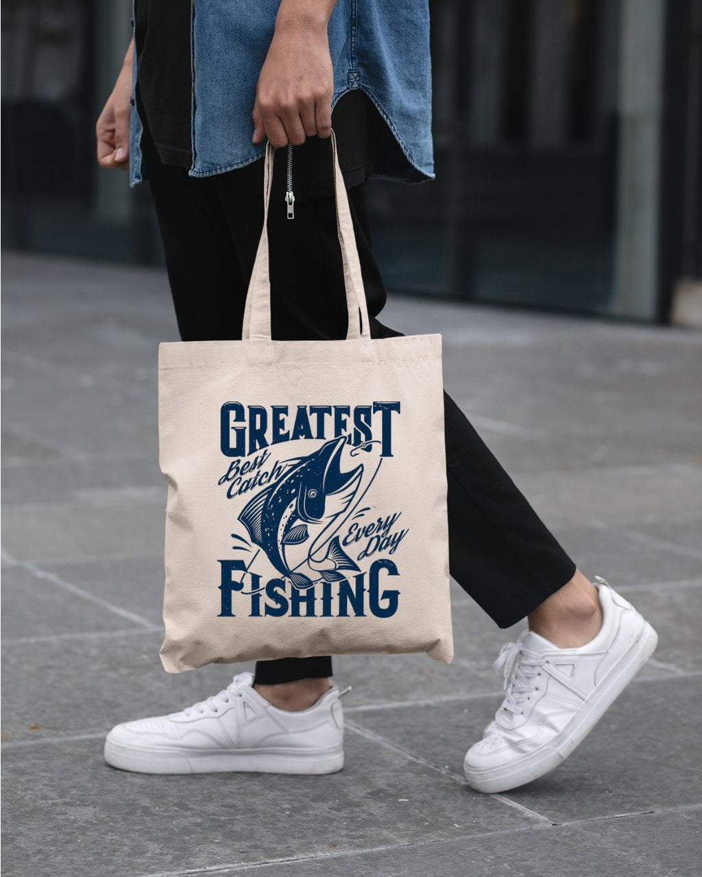 Greatest Catch Every Day Fishing Sweatshirt, Crewneck for Anglers, Fisherman Gift, Retro Angler Pullover, Outdoor Ocean Fishing Apparel