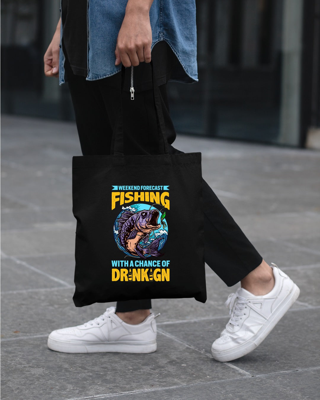 Fishing With A Chance Of Drunk'n Sweatshirt, Graphic Crewneck Pullover, Fisherman Gift, Retro Angler Apparel, Outdoor Fishing Crewneck