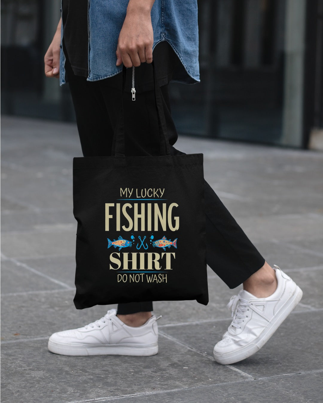 My Lucky Fishing Shirt Do Not Wash Sweatshirt, Crewneck for Anglers, Fisherman Gift, Retro Angler Pullover, Outdoor Fishing Apparel